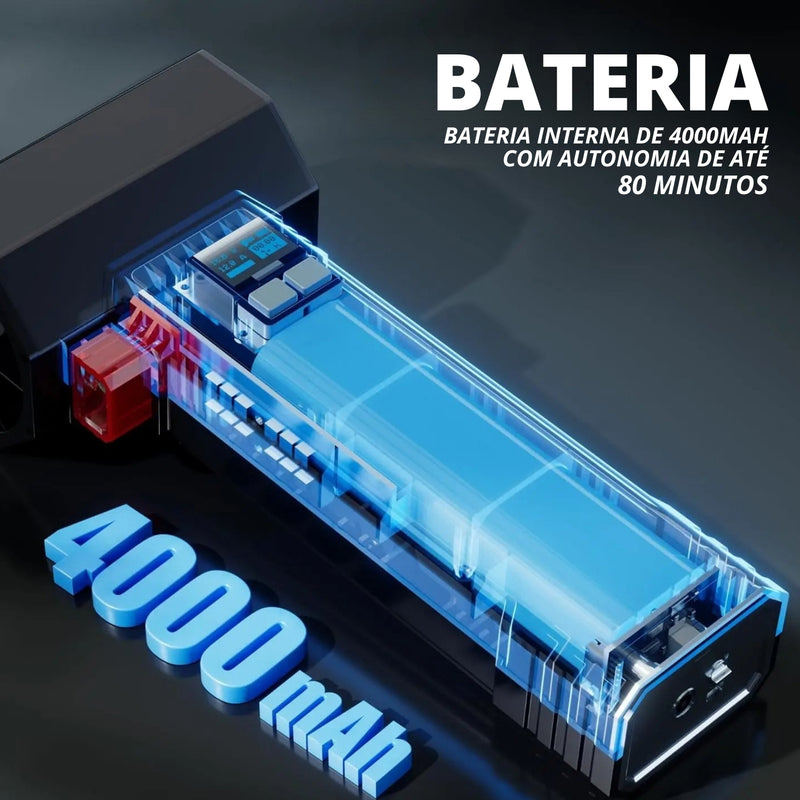 Soprador Portátil Turbo X64 LCD - 650w