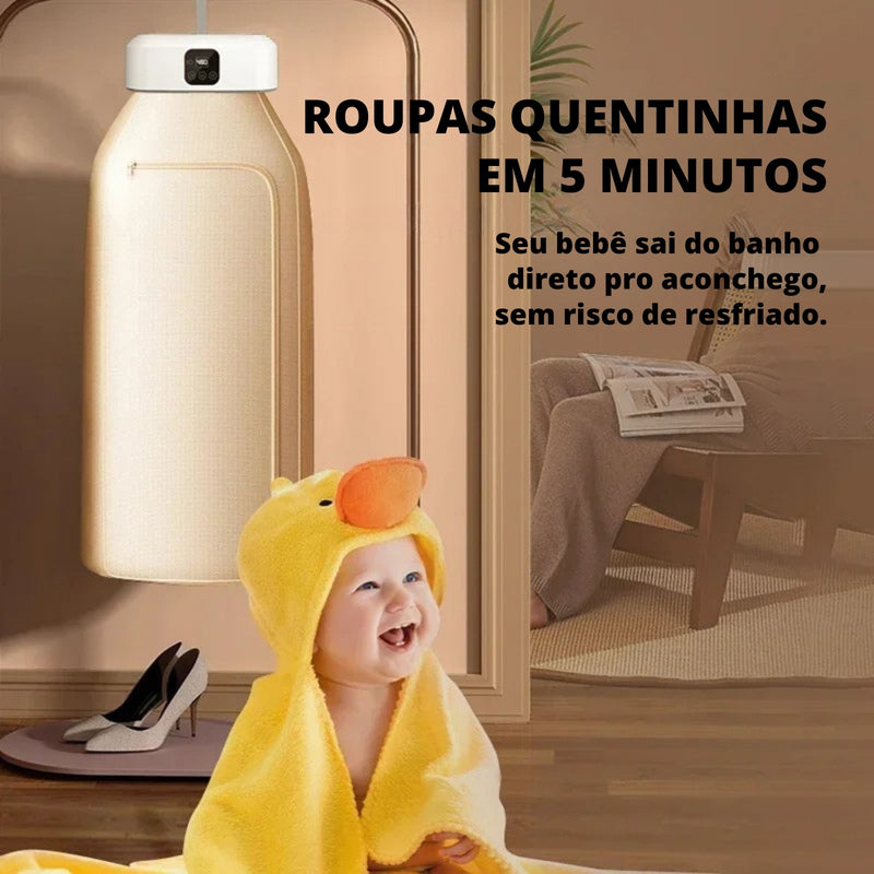 Secador de Roupas Portátil Dobrável