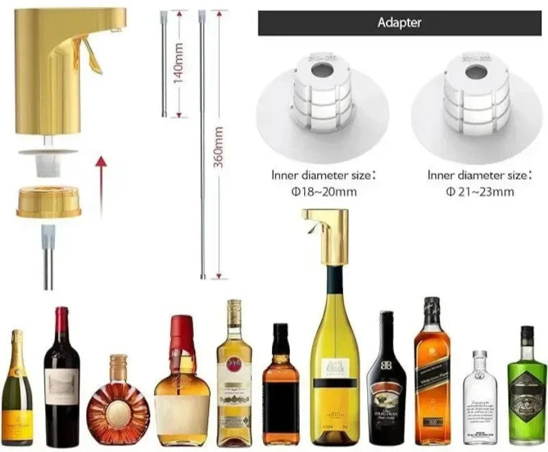 Dispensador de Vinho e Drinks Automático